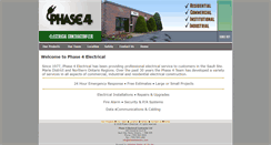 Desktop Screenshot of phase4electric.com